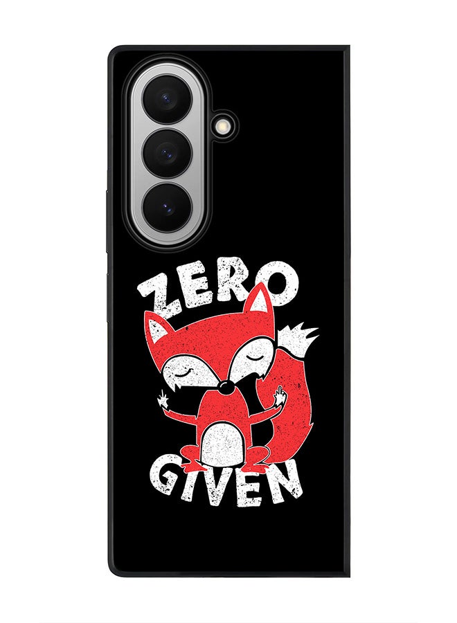 Stylizedd For Samsung Galaxy Z Fold7 Case,Slim fit Camera Protection, Shockproof Thin Phone cover  - Zero Fox Given