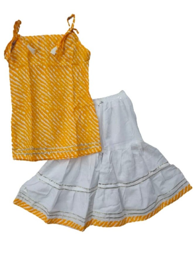 Kids villa kurti sharara for girls