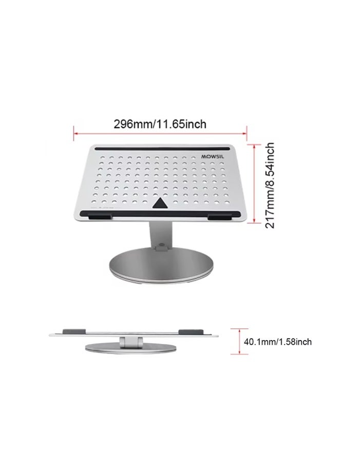 Mowsil Adjustable Laptop Stand for Desk & Tablet - Image 5