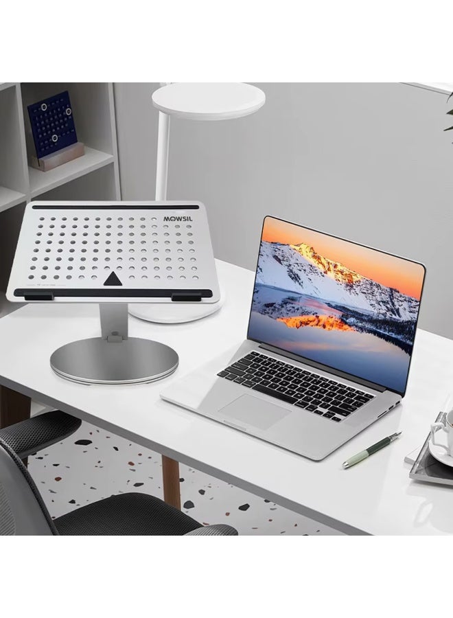 Mowsil Adjustable Laptop Stand for Desk & Tablet - Image 3