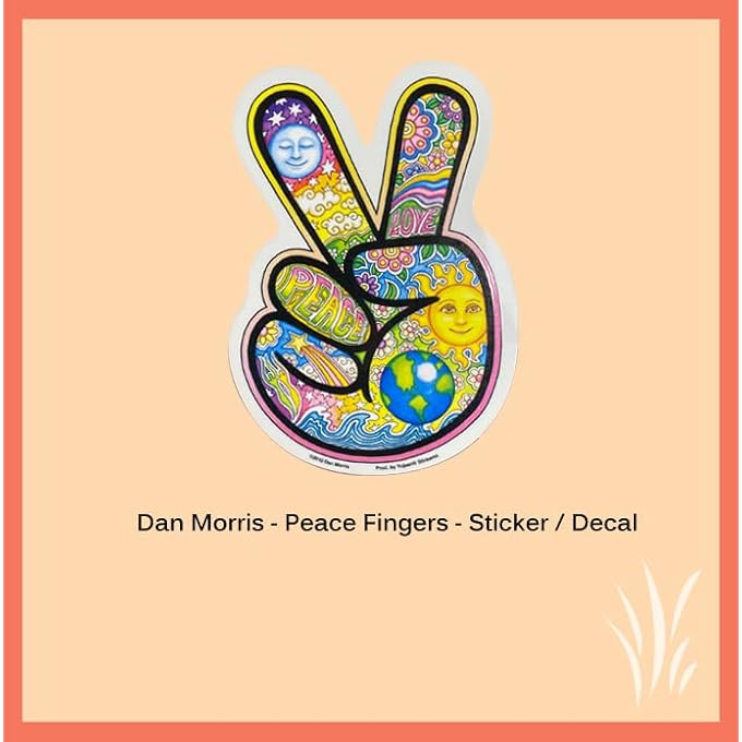 rayihni - Peace Fingers - Sticker/Decal - Image 3