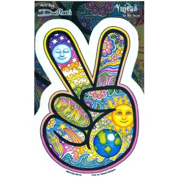rayihni - Peace Fingers - Sticker/Decal - Image 2