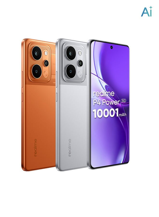 ريل مي P4 باور ثنائي الشريحة 5G فلاش أورانج 8GB رام 256GB - النسخة الدولية - Image 2