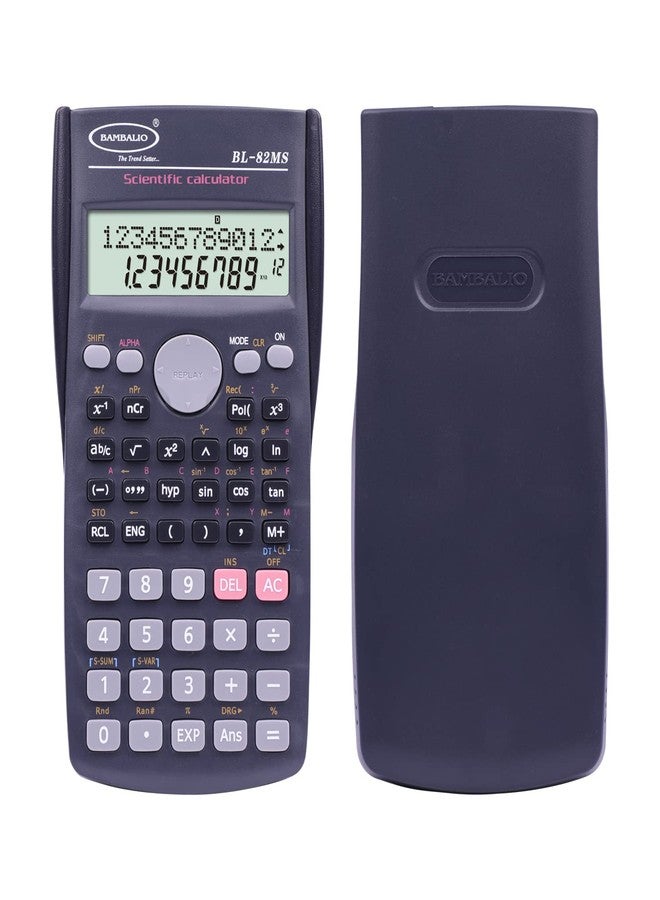 Bambalio BL82MS 240 Functions and 2 Line Display Scientific Calculator, 3 Years Warranty. - Image 1