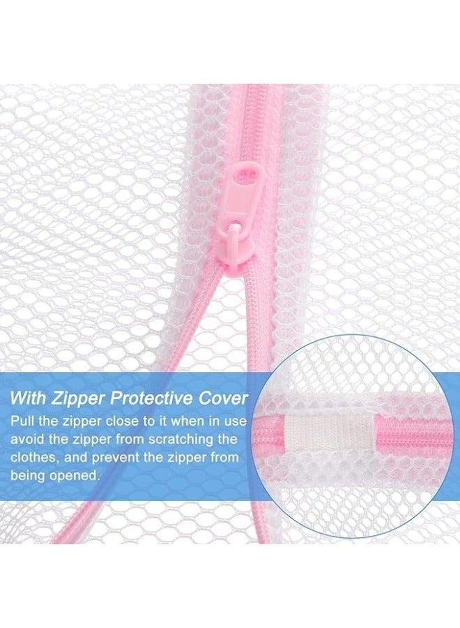 FALMER Set of 5 Grids Zippered Washing Machine Washing Bag 30 x 40cm for Travel Bra, Shoes, Suitcase, Socks, Underwear, Baby Clothes - Image 3