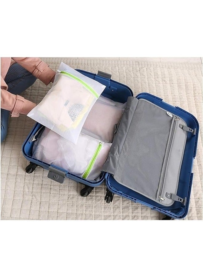 FALMER Set of 5 Grids Zippered Washing Machine Washing Bag 30 x 40cm for Travel Bra, Shoes, Suitcase, Socks, Underwear, Baby Clothes - Image 5