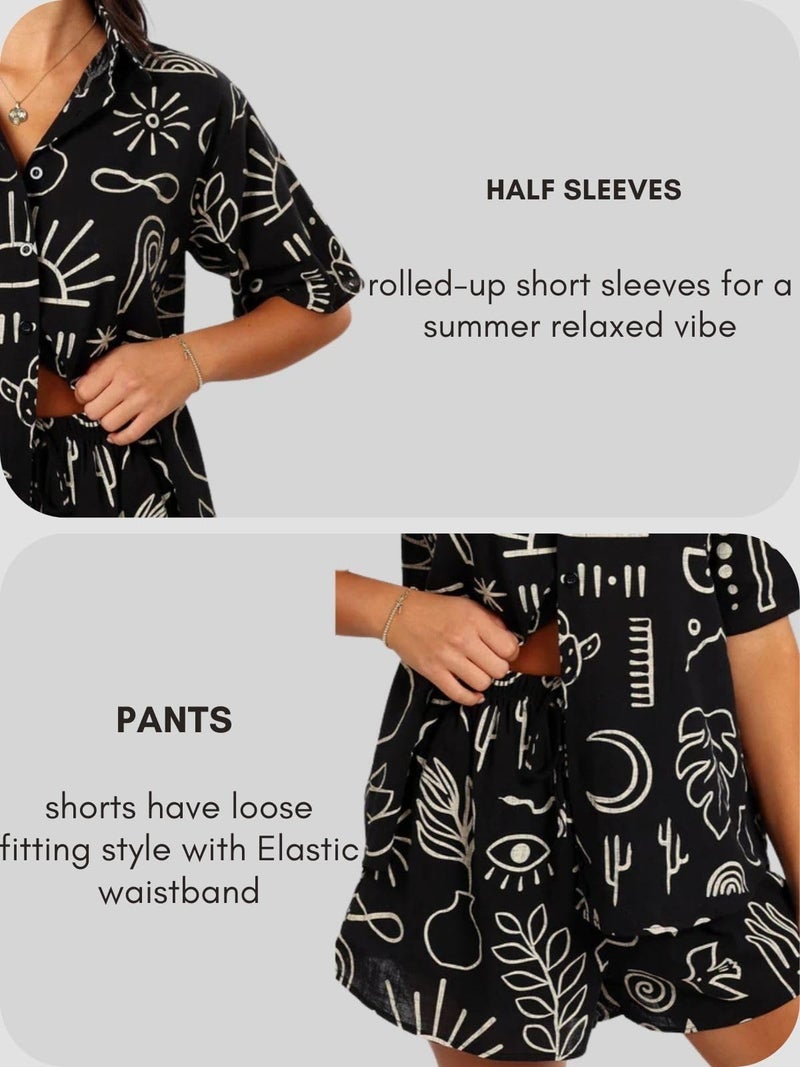 Leriya Fashion GRECIILOOKS Co-ord Set for Women – Stylish Korean Summer Two Piece Outfit | Trendy Travel & Streetwear Look for Girls & Women - Image 2