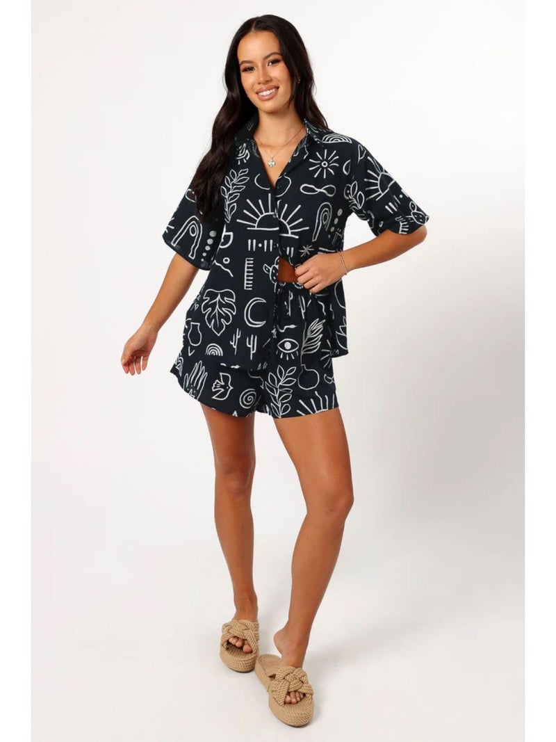 Leriya Fashion GRECIILOOKS Co-ord Set for Women – Stylish Korean Summer Two Piece Outfit | Trendy Travel & Streetwear Look for Girls & Women - Image 4