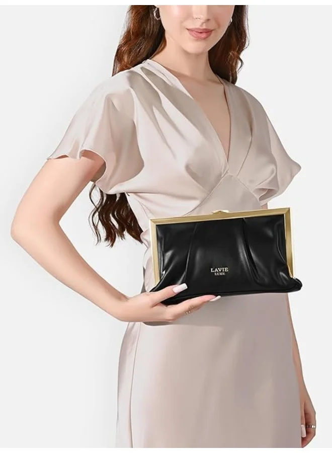 لافي حقيبة يد نسائية لافي لوكس بلايتز  سوداء