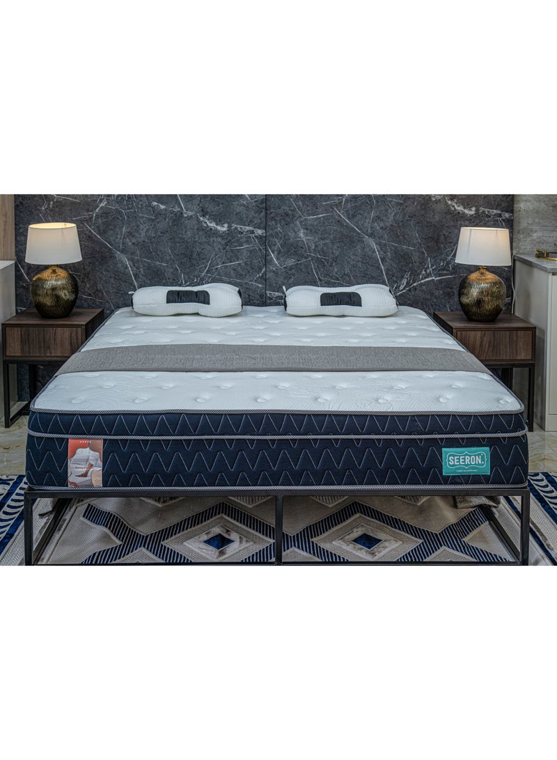 Seeron SereneFlex 30 Memory Gel and Soft Foam Pocket Spring Mattress with Cooling Comfort - Image 5