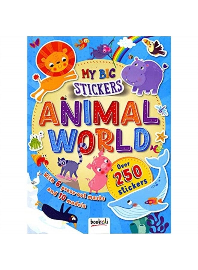 My Big Stickers Animal World - Paperback