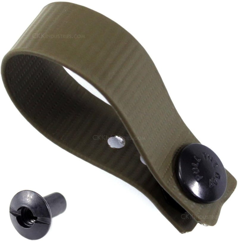 Holstex IWB Soft Belt Loops - w/Heavy Duty Rubberized Nylon Pull-The-Dot Security Snaps & Mounting Hardware - Holster Loops for IWB Carry - (Fit 1.25" to 2.00" Belts (Adjustable) - (Multi Colors) - Image 2