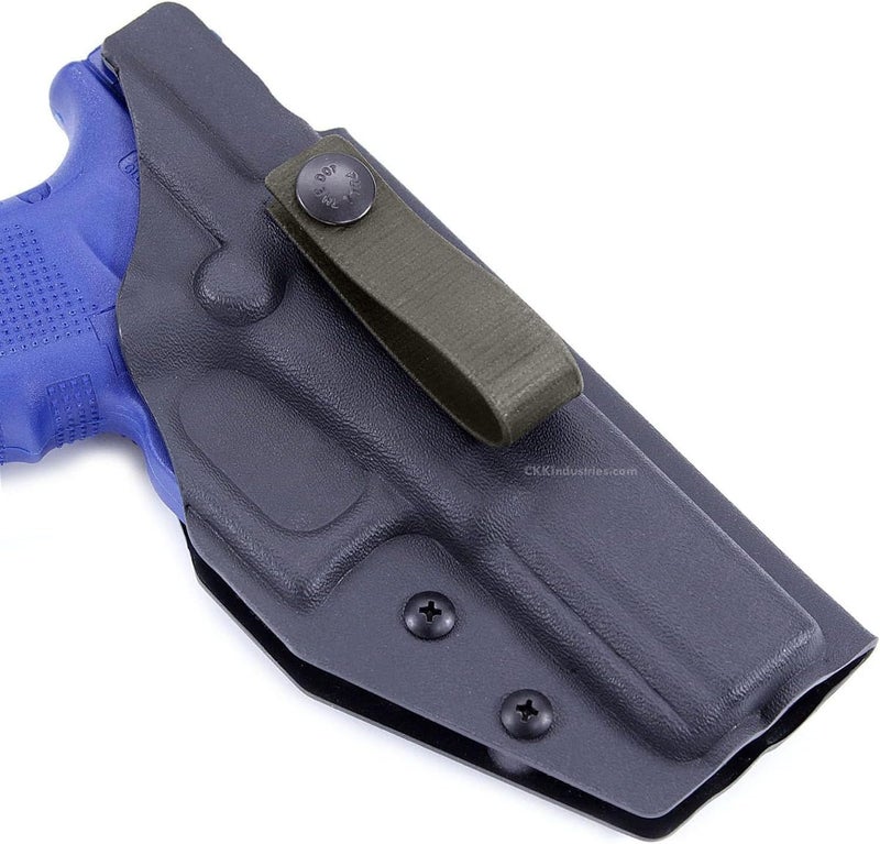 Holstex IWB Soft Belt Loops - w/Heavy Duty Rubberized Nylon Pull-The-Dot Security Snaps & Mounting Hardware - Holster Loops for IWB Carry - (Fit 1.25" to 2.00" Belts (Adjustable) - (Multi Colors) - Image 3
