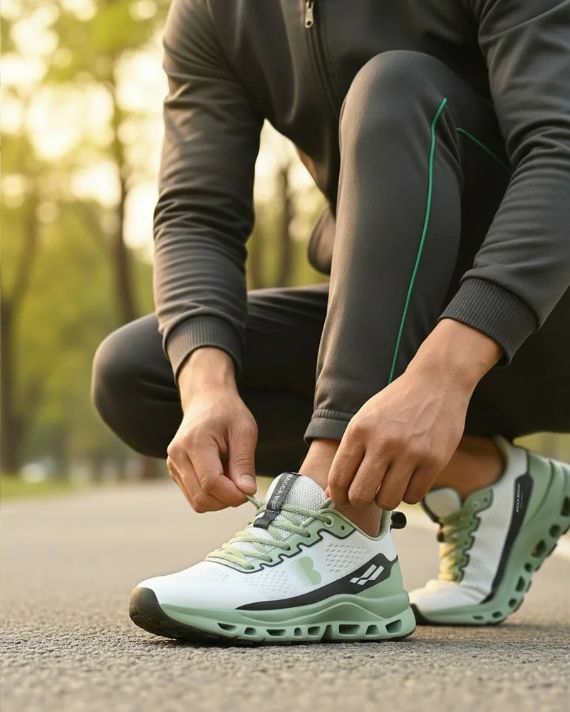 Bacca Bucci Mocha Mist Balance Running Shoes for Men | Best Price UAE