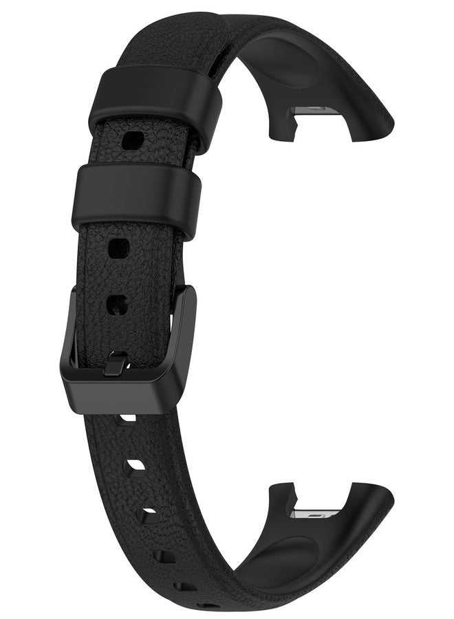 LOKEKE Compatible with Xiaomi Mi Band 7 Pro Replacement Band - Silicone Replacement Wrist Watch Band Strap Compatible with Xiaomi Mi Band 7 Pro(Silicone Black) - Image 1