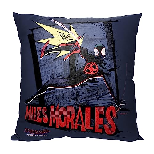 Northwest SpiderMan Pillow 18 x 18 Miles Thwip