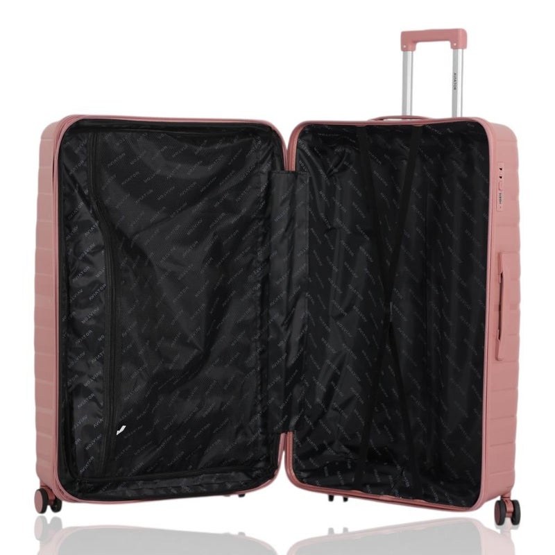 أفياتور طقم حقائب سفر فاخر ومتكامل – 5 قطع من AVIATOR مصنوع من البولي بروبلين المقاوم للكسر متانة عالية – تصميم عصري – أداء مثالي في كل رحلة - Image 5