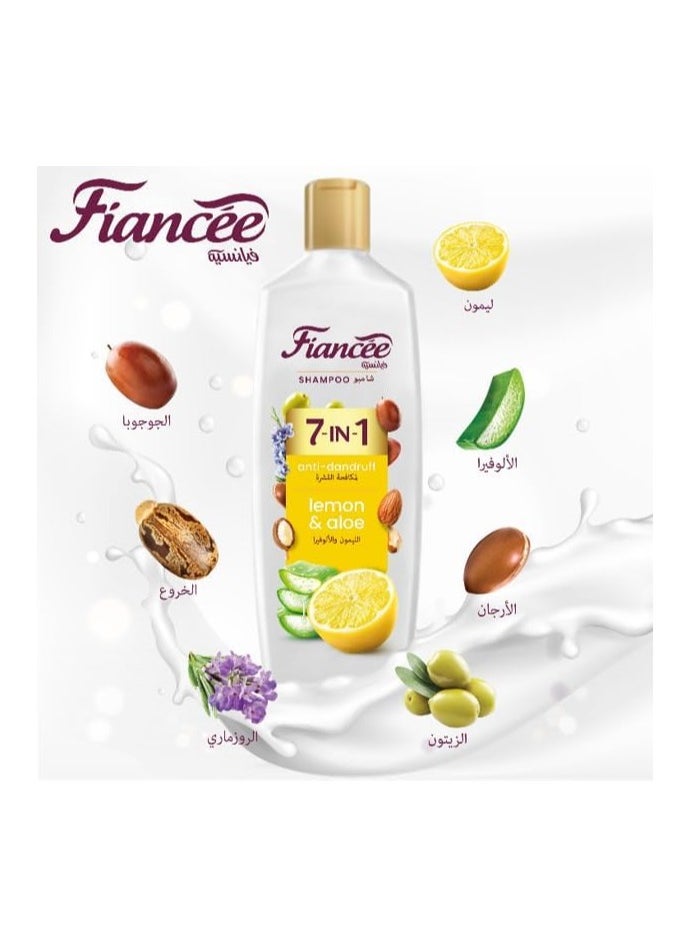 FIANCEE - Fiancee Shampoo 7-In-1 Anti-Dandruff Lemon&Aloe 170ml - Image 1