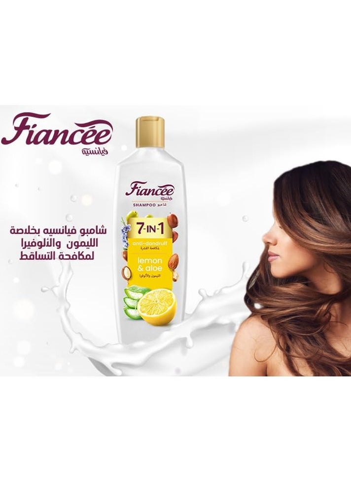 FIANCEE - Fiancee Shampoo 7-In-1 Anti-Dandruff Lemon&Aloe 170ml - Image 1