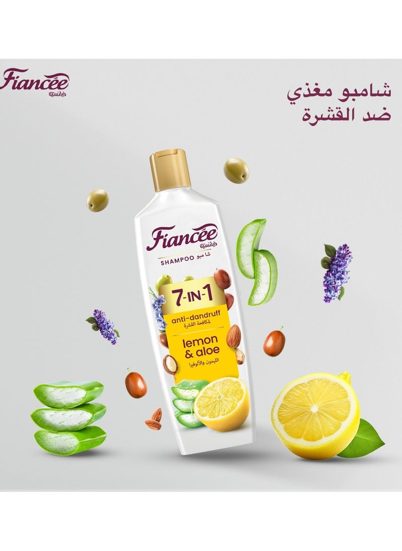 FIANCEE - Fiancee Shampoo 7-In-1 Anti-Dandruff Lemon&Aloe 170ml - Image 1