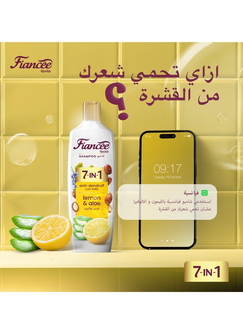 FIANCEE - Fiancee Shampoo 7-In-1 Anti-Dandruff Lemon&Aloe 170ml - Image 1