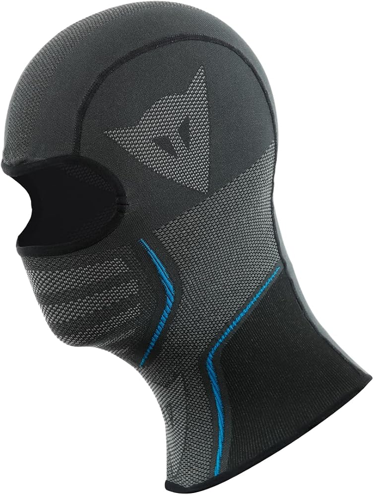 Dainese Dry Balaclava, Motorcycle Under Helmet Balaclava, Black/Blue, N - Image 1