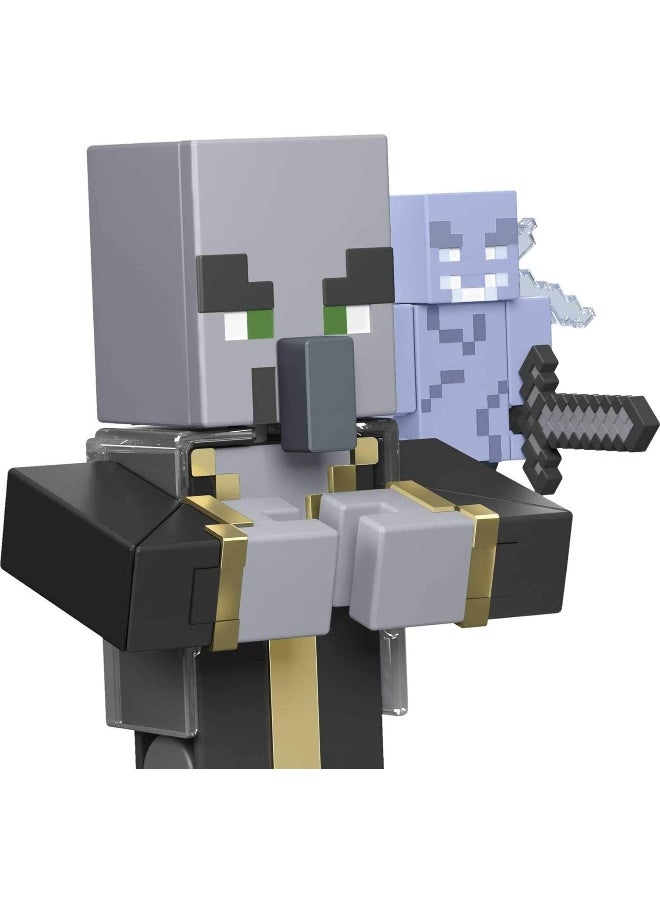 Mattel Games Mattel Minecraft Dungeons 3.25" Figures 2 Pk Battle Figures  - Image 3