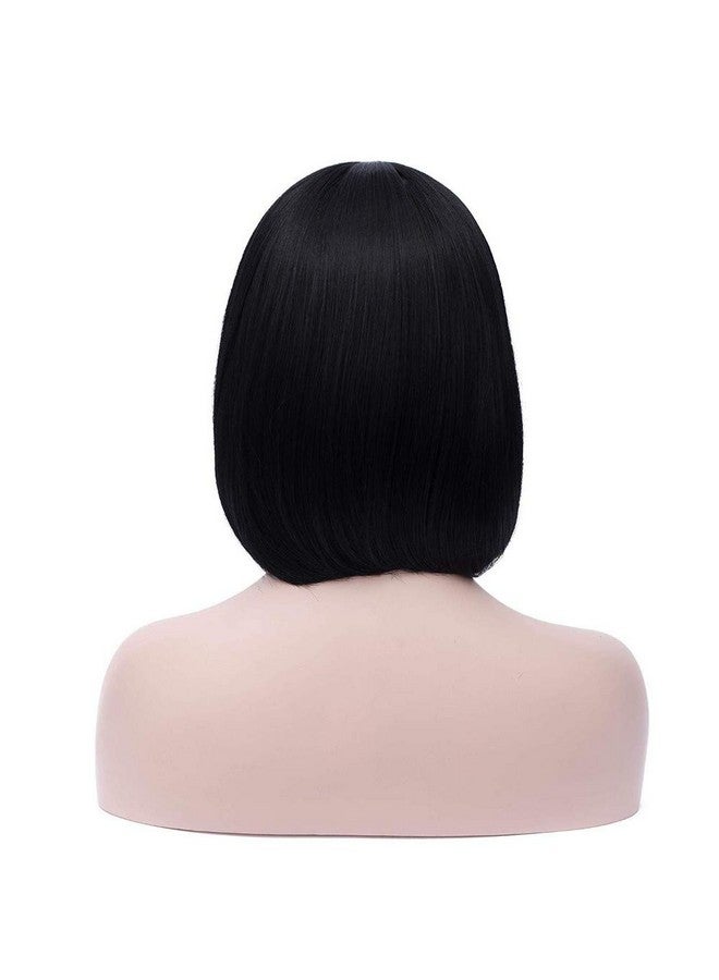 LUSH LOCKS ® Short Bob Wigs For Women/Girls Wig Natural Looking Real Hair Type Synthetic Hair Wig  - Image 4
