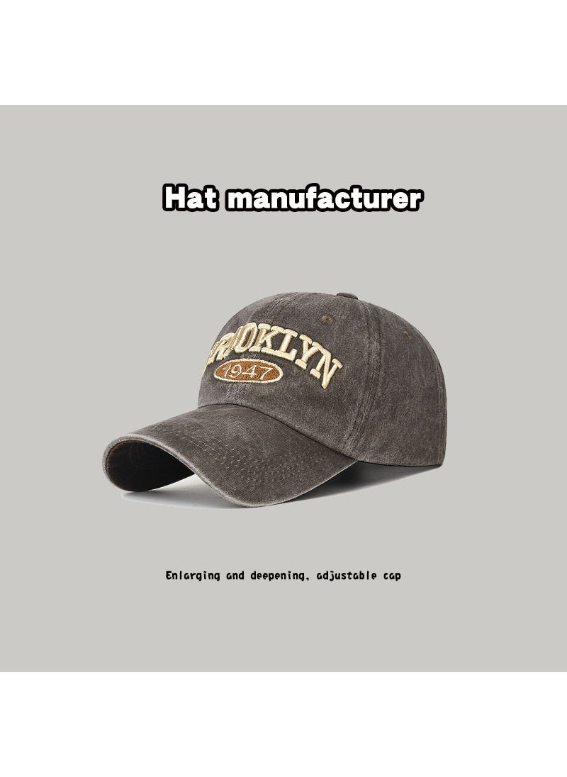 Generic Summer Unisex Embroidered Baseball Caps Wine red  - Image 2