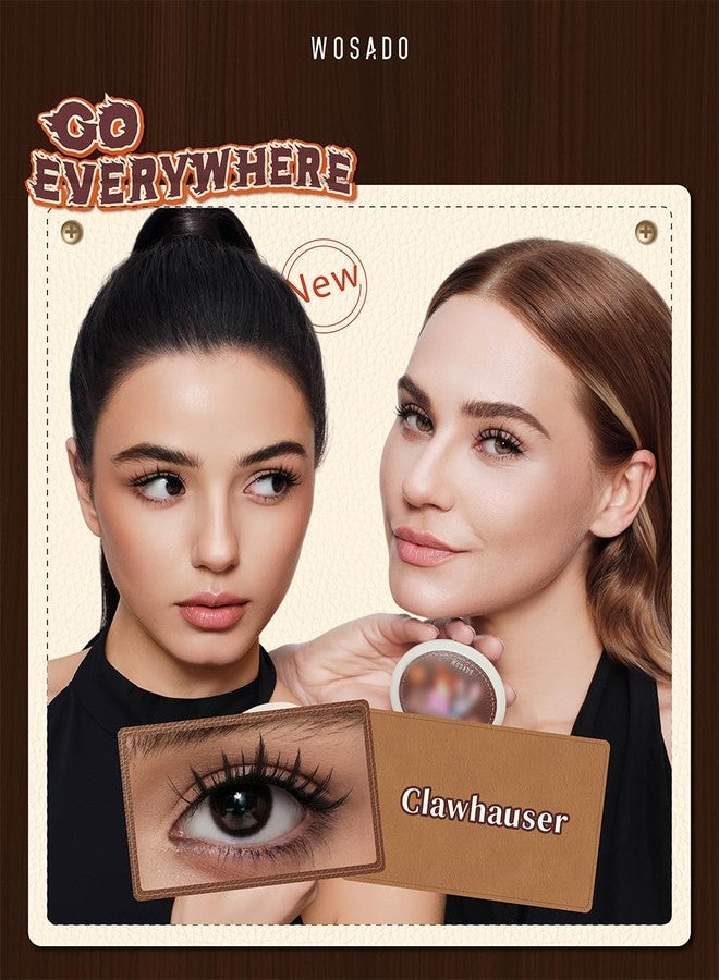 WOSADO [Clawhauser] Soft Magnetic Eyelashes Kit with Applicator, Reusable Glue-free Wispy Magnetic Lashes, Cruelty-free False Lashes, Waterproof, Lightweight, Suit for Heavy Makeup - Image 3