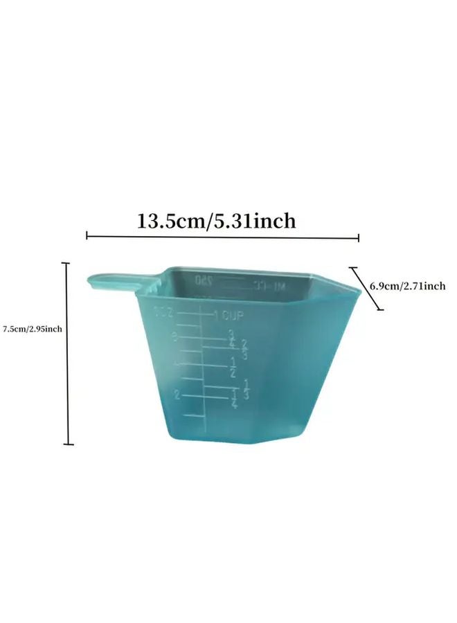 20pcs Blue 250ml 8oz Measuring Spoons Cups For Detergent Powder Laundry Maintenance - Image 4