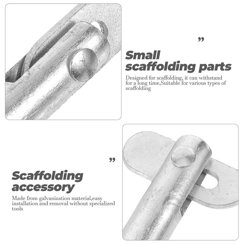 Scaffolding Locking Pin 8pcs Detachable Guardrail System Coupling Pin 180mm - Image 4