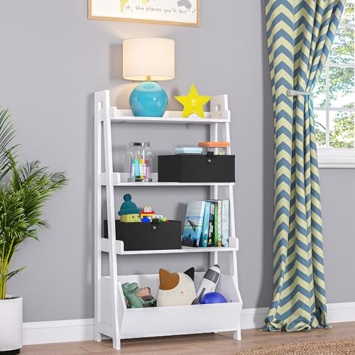 RiverRidge Home RiverRidge Kids 2pc 5" Fabric Collapsible Storage Cube Organizers for Playroom Organization Black - Image 5