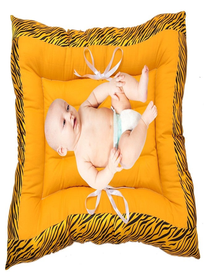 Get IT Dual Pattern Baby Sleeping Bed Set (Yellow) - Image 3