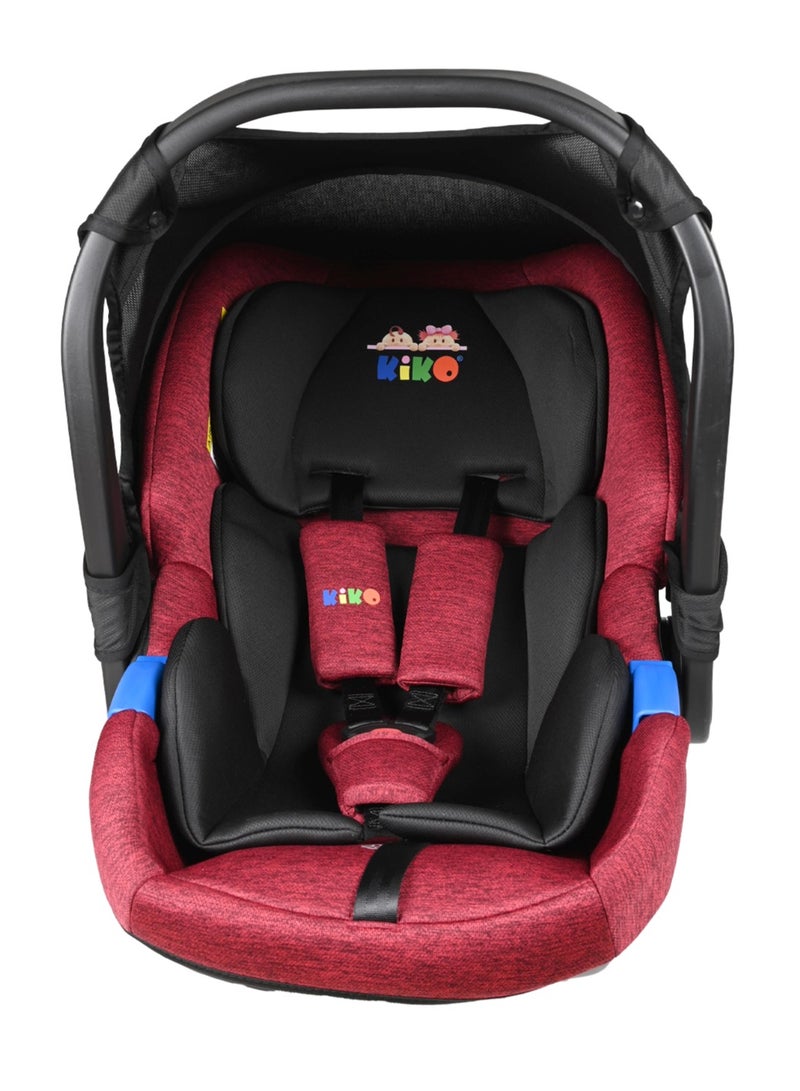 Kiko Baby Car Seat-Red - Image 2