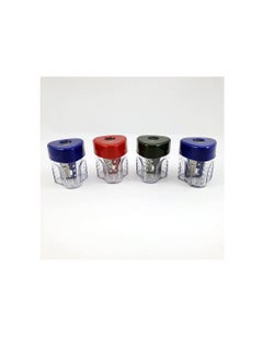 FABER-CASTELL Faber-Castell Mini Grip Sharpener Classic Single Hole, Assorted Colurs  - Image 3