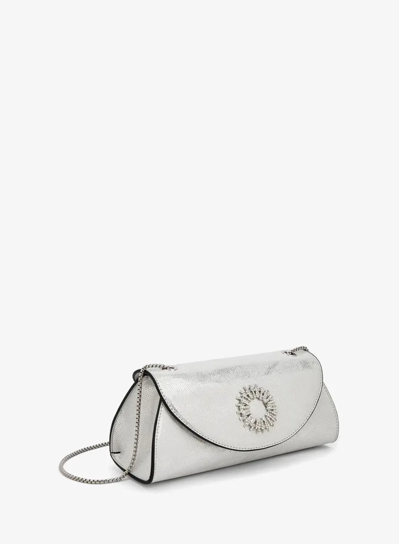 Celeste SILVER Metallic Exotic Match Back for Women | Best Price UAE