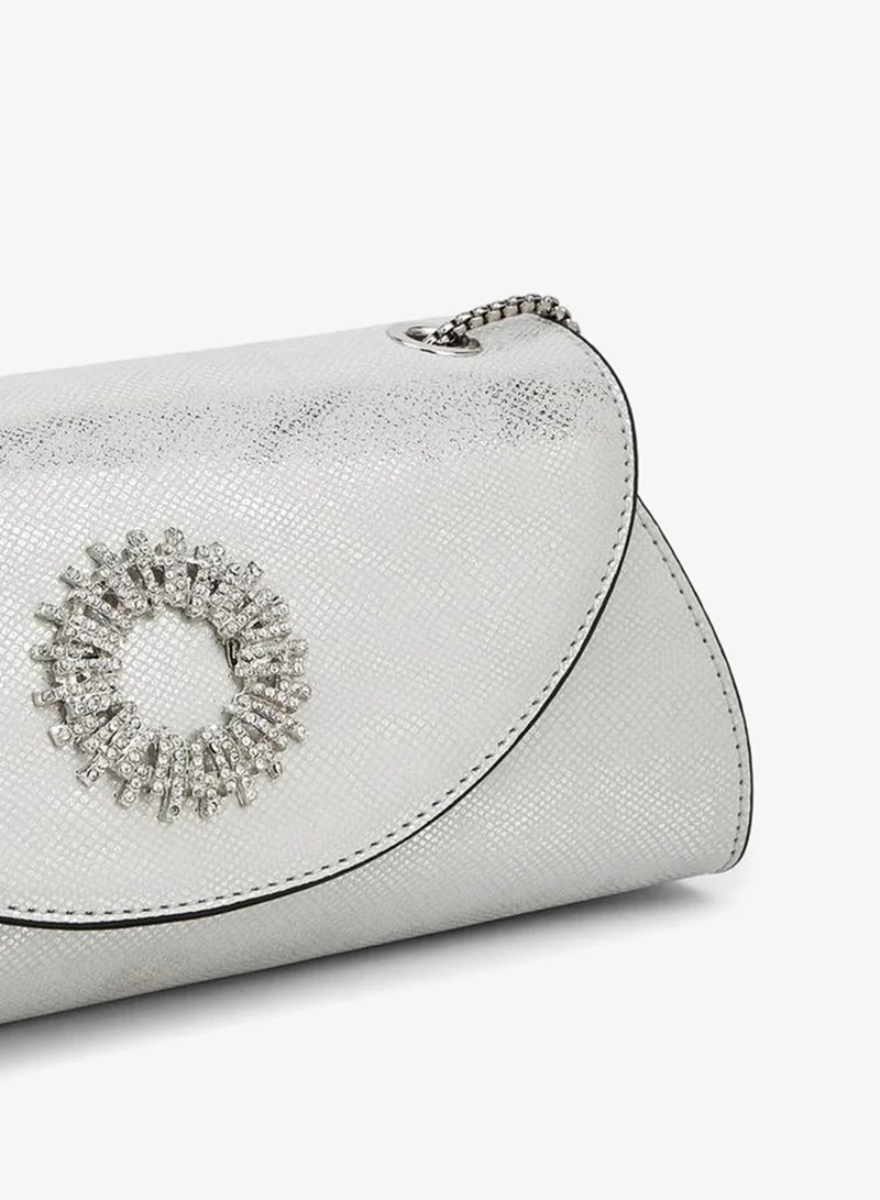 Celeste SILVER Metallic Exotic Match Back for Women | Best Price UAE