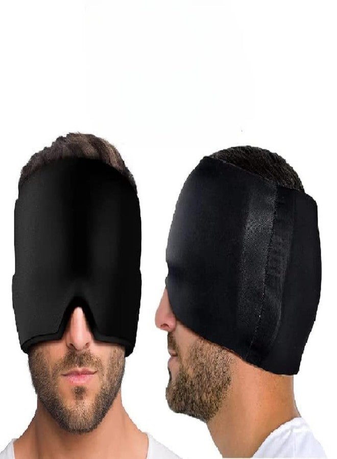 COFIEX Migraine Relief Cap for Headaches, Migraines, Sinuses & Tension - Hot & Cold Therapy Gel Ice Head Wrap, Relaxing Thermax Cooling Cap for Men & Women - Image 2
