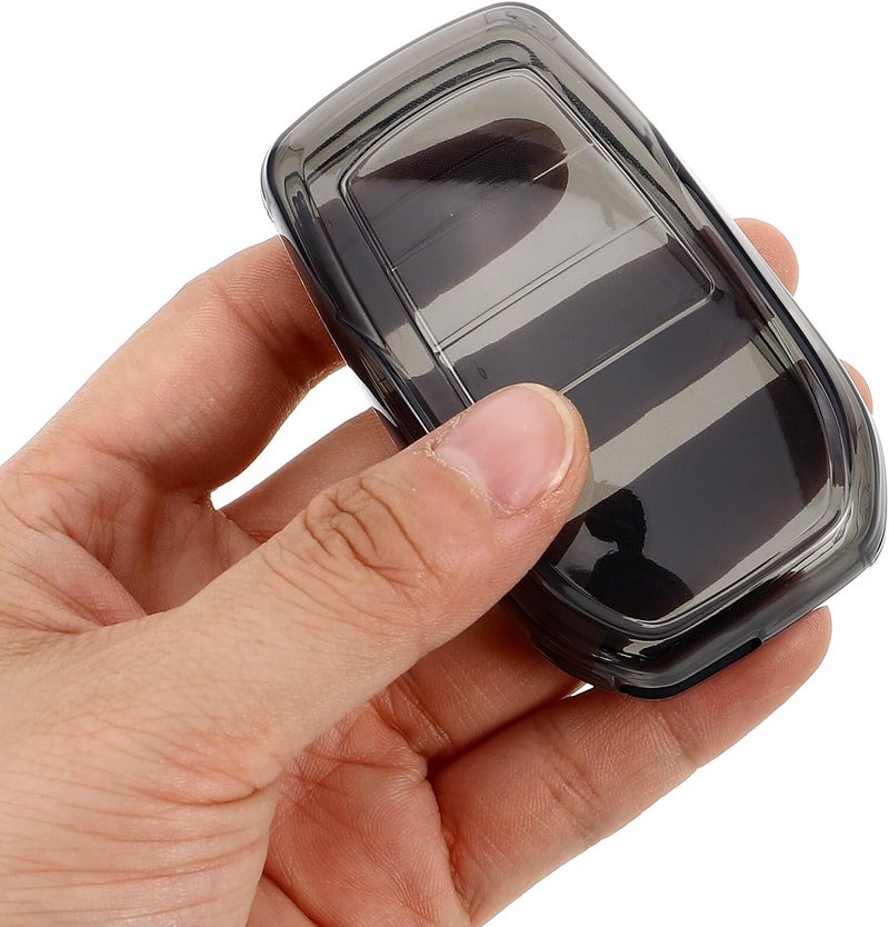 Transparent Soft TPU Key Fob Cover for Car Remote Holder Key Shell Protector with Snug Fit Easy Installation Full Button Access Robust Daily Use Protection - Image 3
