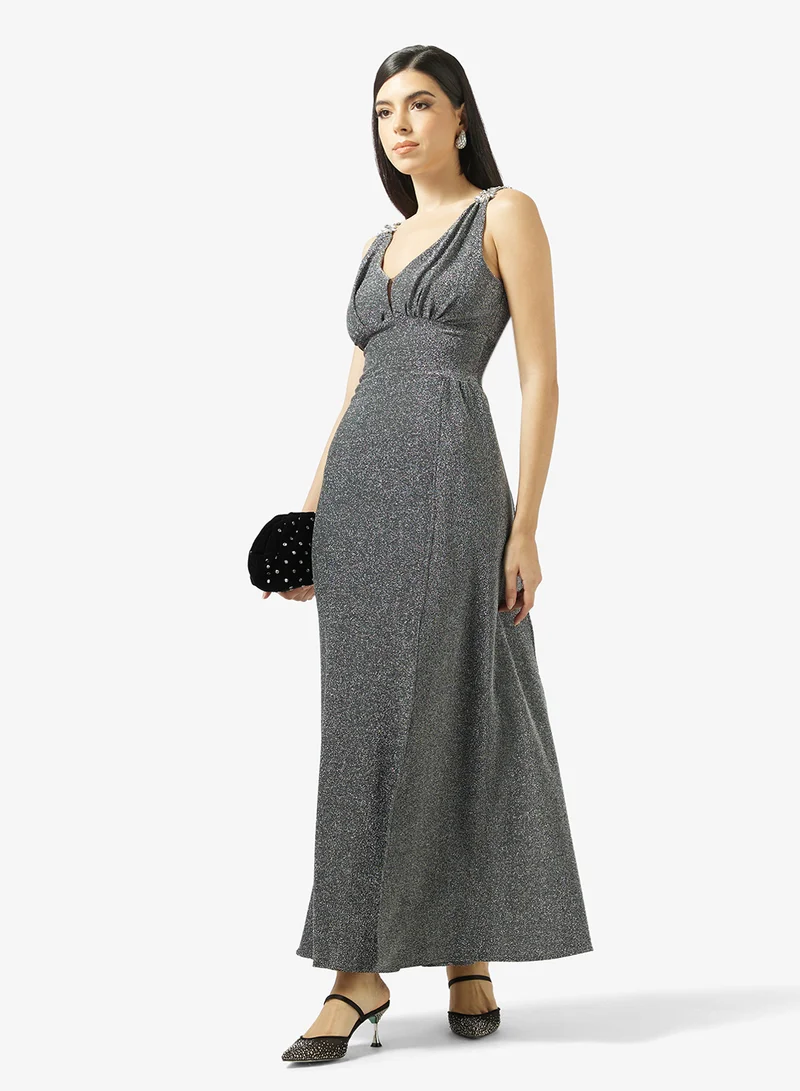 Ella Limited Edition  Shimmer Dress With Trail for Women | Best Price UAE