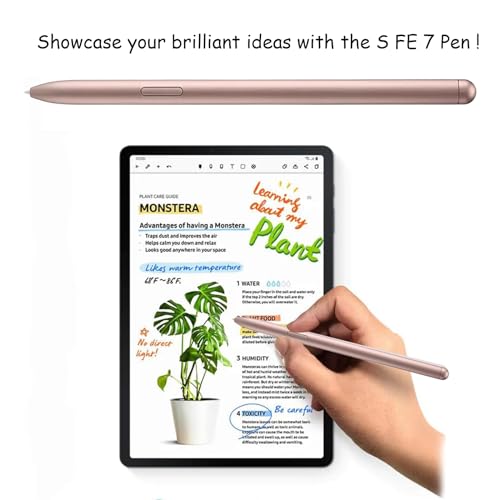 Anglepingping 2 Pack Galaxy Tab S7 FE S Pen Replacement for Samsung Galaxy Tab S7 FE Stylus Pen Replacement Compatible with Samsung Tab S7 FE SPen(Pink) - Image 3