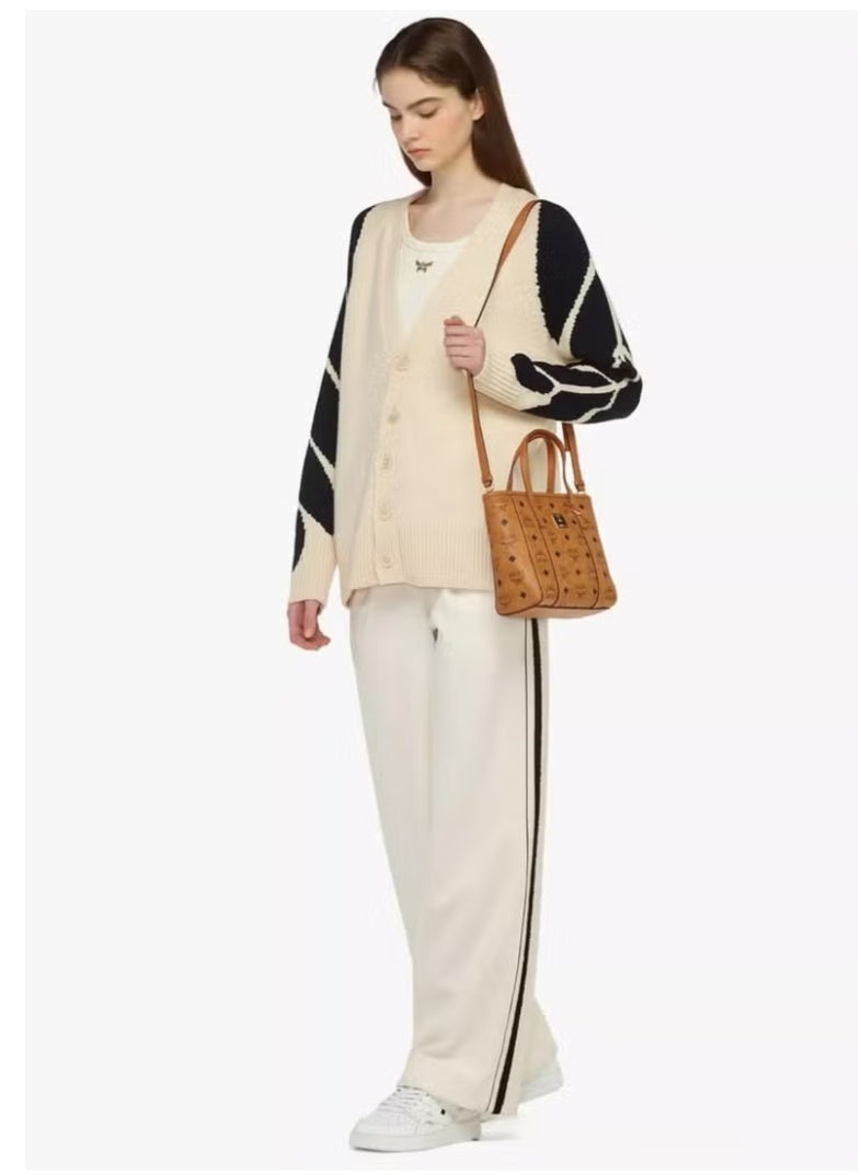 MCM TONI Mini handbag Diagonal tote bag（Brown） - Image 5