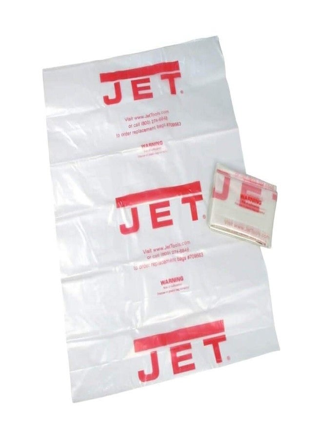 Jet Tools - Collection Bag, Clear Plastic 14" Diameter (pack of 5) (709565) - Image 1
