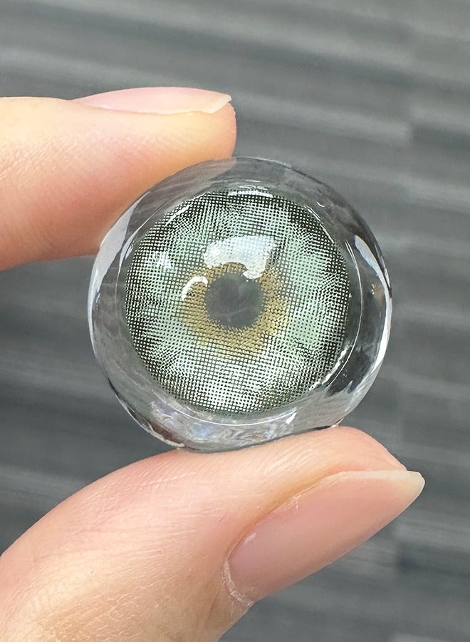 سيدة جديدة عدسات لاصقة ملونة خضراء من فريش ليدي للاستخدام السنوي - Image 5