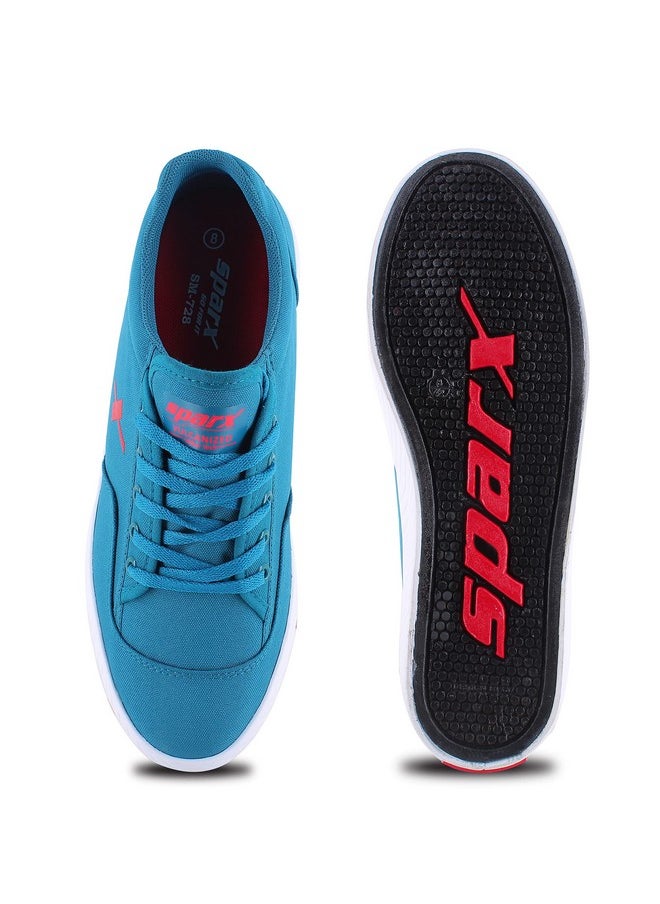 sparx - Sparx Mens SM 728 | Stylish, Comfortable | Blue Sneaker - 9 UK (SM 728) - Image 1