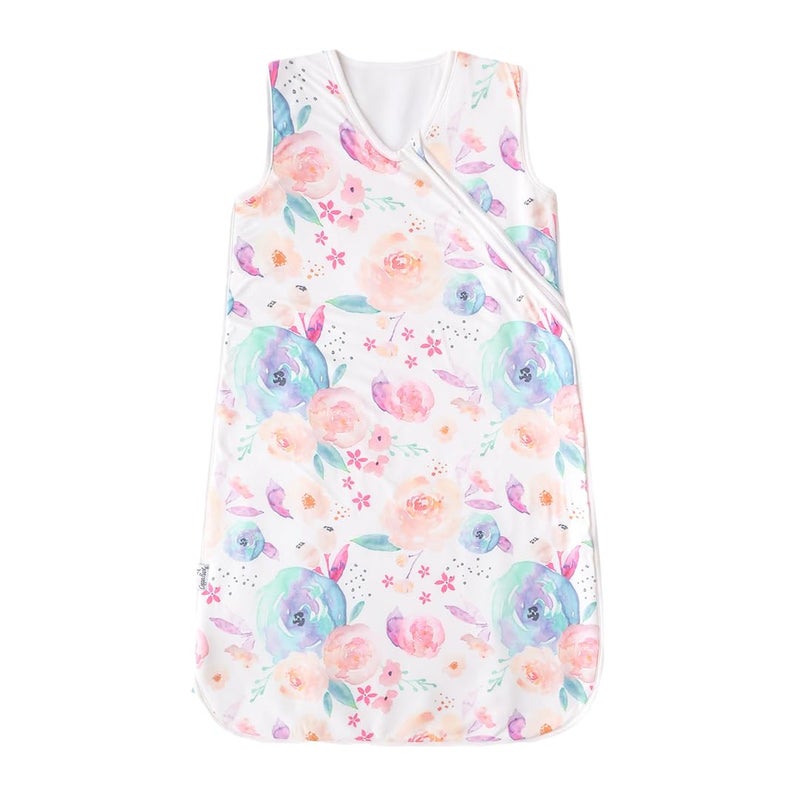 Copper Pearl Sleep Sack: Warm and Cozy Baby Bag in a Variety of Trendy Designs, Safe Alternative to Blankets, Sleeveless Baby Sleep Sack Swaddle Sizes Newborn to 24 Months - Bloom - Image 1