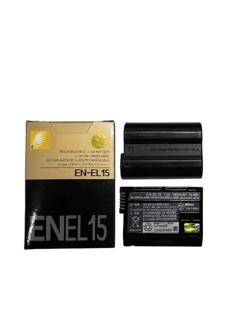 Rechargeable Battery EN-EL15 for Nikon D7500, D7200, D7100, D7000, D850, D750, D500, D810, D810, D800, D800, D800, D610, L15 D600 and more