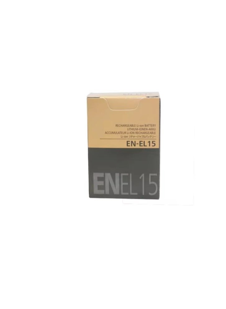 Generic - Rechargeable Battery EN-EL15 for Nikon D7500, D7200, D7100, D7000, D850, D750, D500, D810, D810, D800, D800, D800, D610, L15 D600 and more - Image 1