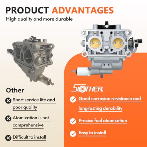 Slother 16100-Z0A-815 Carburetor Replacement for Honda GXV530 GXV530R GXV530U DXA1 DXA2 JXA3 PXA1 QEA3 EXA1 Engines Lawn mower 16100Z0A815 Carb - Image 5